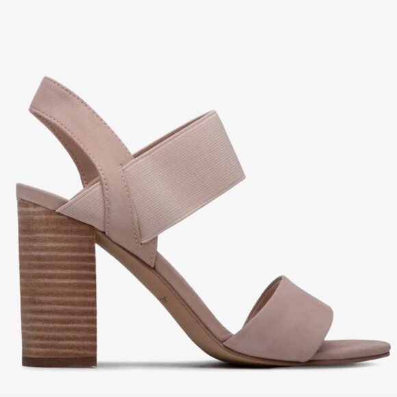 Aldo | Block Heels |  Color: Light Pink/Nude Wooden Textured | Size: 7 - Picture 2 of 7